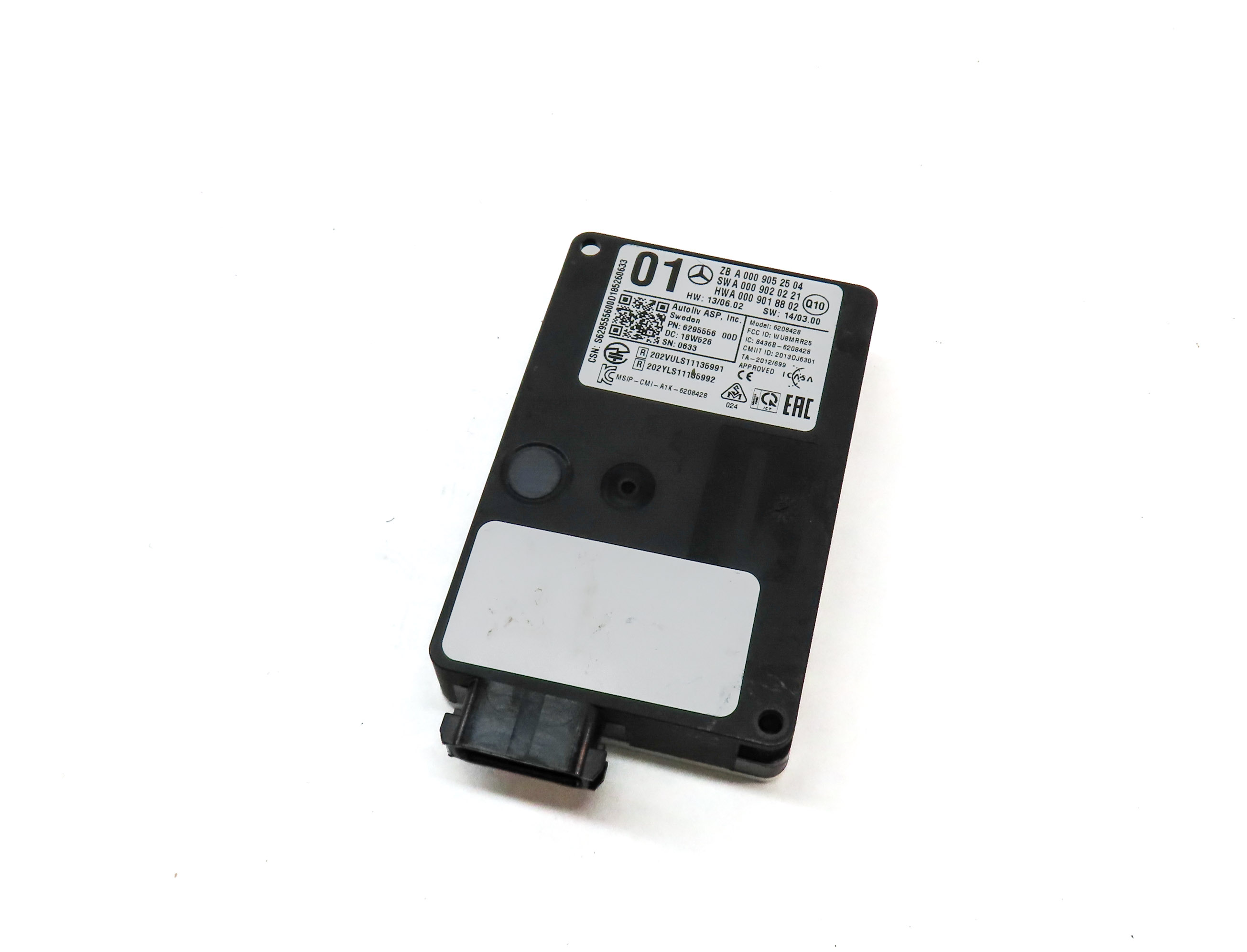 2014-2020 MERCEDES CLA250 CLA45 GLS CLS (C117 W166 W253) BLIND SPOT RADAR MODULE — exact item pictured